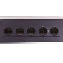 Obudowa kasety 5-otworowa 22mm szara IP65 XALD05