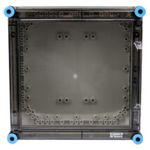 Obudowa pusta Mi, IP 65, wlk.2 – 300x300x180, pokrywa przezr. z drzwiczkami Mi 0220 2000061