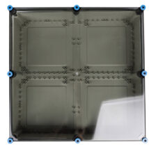 Obudowa pusta Mi, IP 65, wlk.8 – 600x600x170, pokrywa przezroczysta Mi 0800 2000006