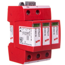 Ogranicznik przepięć Typ T2 3P 15kA 3kV ( napiecięcie znamionowe warystora Umov = 750V AC, do IT 500) DEHNguard M WE 600 FM 95