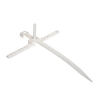 Opaska kablowa biała USMPK-6 6mm 21.1 /50szt./