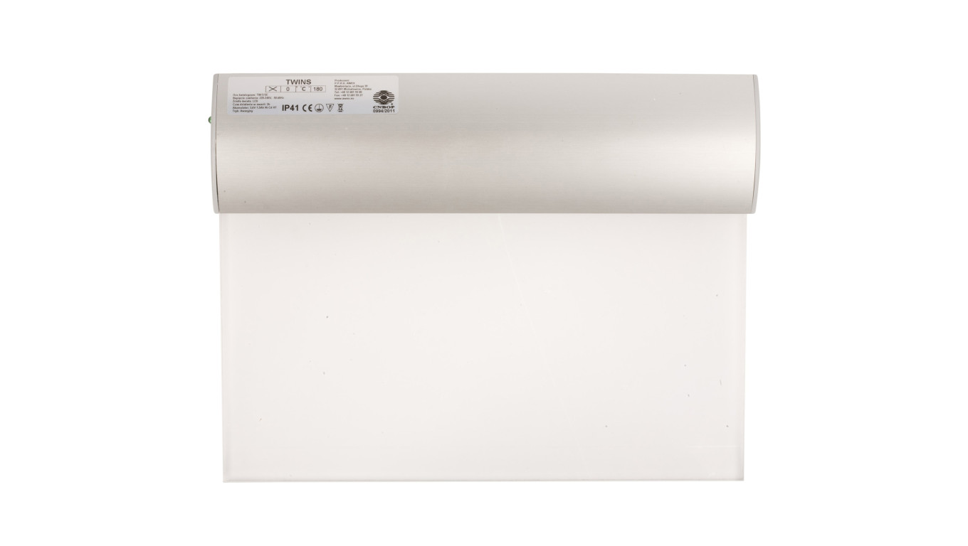 Oprawa awaryjna 1.2W 3h IP41 Ikl. TWINS LED jednozadaniowa dwustronna TW/1,2W/E/3/SE/PT/SR