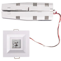 Oprawa awaryjna 3W 1h IP20 Ikl. LOVATO PO jednozadaniowa LVPO/3W/C/1/SE/X/WH