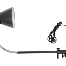 Oprawa biurkowa ON-1/1-BL CZARNA wersja z imadełkiem, reflektor czarny 0149005