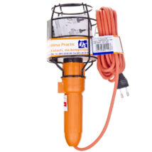 Oprawa przenośna warsztatowa PRACTIC 1x100W E27 kl.II przewód 5m 001123