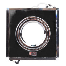 Oprawa punktowa 1x50W Gx5,3 12V IP20 MORTA CT-DSL50-SR szkło srebrna 18512