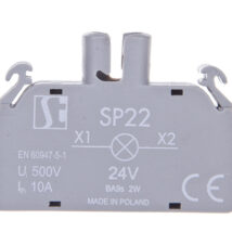 Oprawka lampki żarówka BA9s 24V AC/DC bez lampki SP22-1435R03