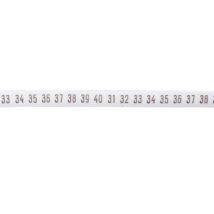 Oznacznik biały DK2/Z5 /31-40/ 89281006 (100szt.)