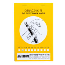 Oznacznik do opisywania ręcznego TS 1 biały E04ZP-02010100200 /450szt./