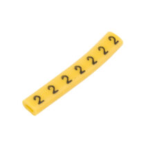 Oznacznik przewodów OZ-0/2 żółty E04ZP-01020100300 /100szt./