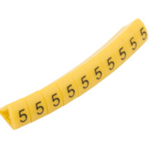 Oznacznik przewodów OZ-2/5 żółty E04ZP-01020400600 /100szt./