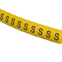 Oznacznik przewodów OZ-2/S żółty E04ZP-01020403100 /100szt./