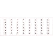 Oznaczniki WMB 2x 1-50 793-666 /5szt./