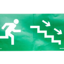 Piktogram 150×300 prawo doł schody 9849031