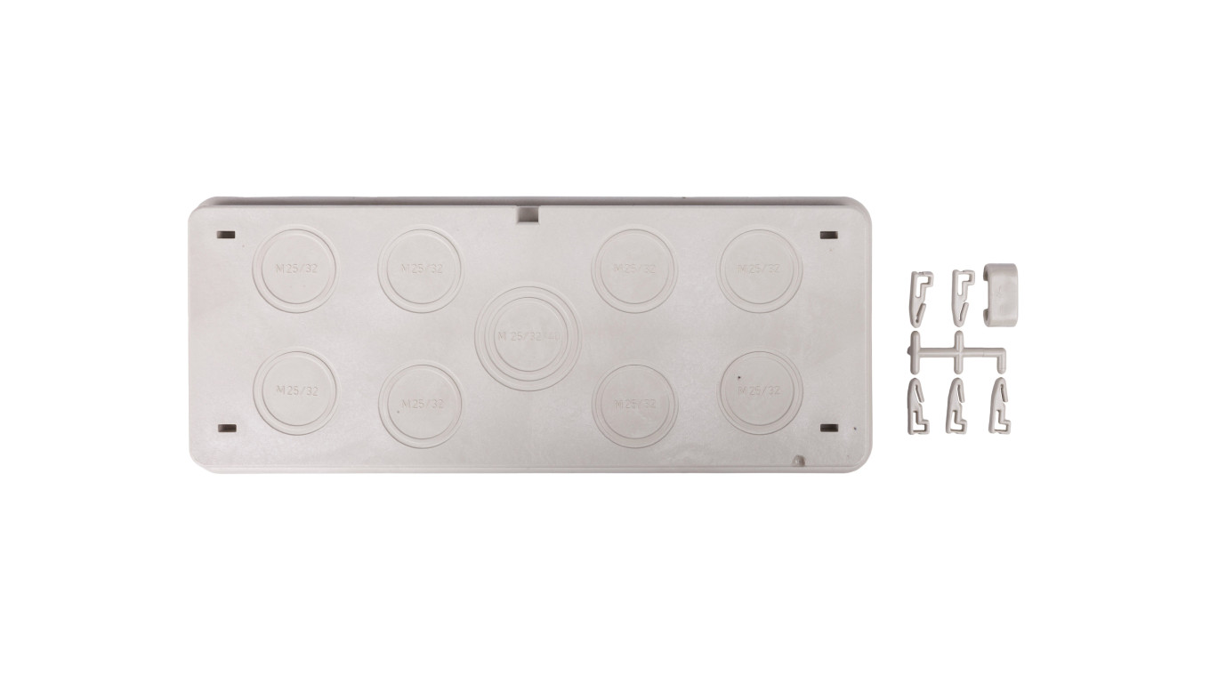 Płyta przepustowa 8xM25/32 1xM25/32/40 IP 65 do ścianek 300mm Mi FM32 HPL2000130