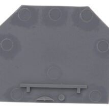 Płytka końcowa do złączek gwintowych 2,5-4,0 szara 43015 /100szt./