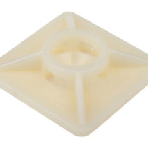 Podstawa przylepna 27x27mm biała BMB0902E /100szt./