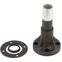 Podstawa z tulejką 120mm czarna metal XVBZ02