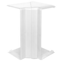 Pokrywa narożna wewnętrzna 160x65mm kremowo-biała 82-98 stopni PK160X65D 8485