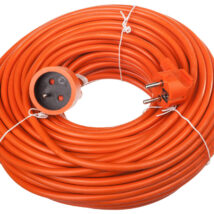 Przedłużacz ogrodowy 1-gniazdo z/u 40m /H05VV-F 3×1,5/ pomarańczowy P01140