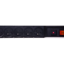 Przedłużacz przeciwprzepięciowy 5-gniazd z/u ACAR F5 1,5m czarny
