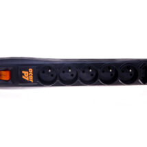 Przedłużacz przeciwprzepięciowy 7-gniazd ACAR P7 1,5m czarny