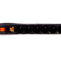 Przedłużacz przeciwprzepięciowy 7-gniazd ACAR P7 3m czarny