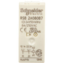 Przekaźnik interfejsowy 2P 24V AC AgNi RSB2A080B7