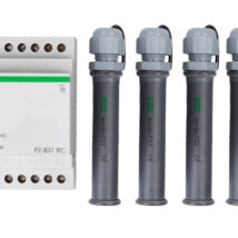 Przekaźnik kontroli poziomu cieczy 8A 3Z 1-180kOhm z regulacją czułości PZ-831RC