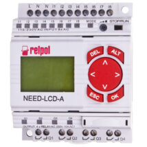 Przekaźnik programowalny 230V AC 8we, 4wy z wyświetlaczem i klawiaturą NEED-230AC-22-08-4R-D 859360