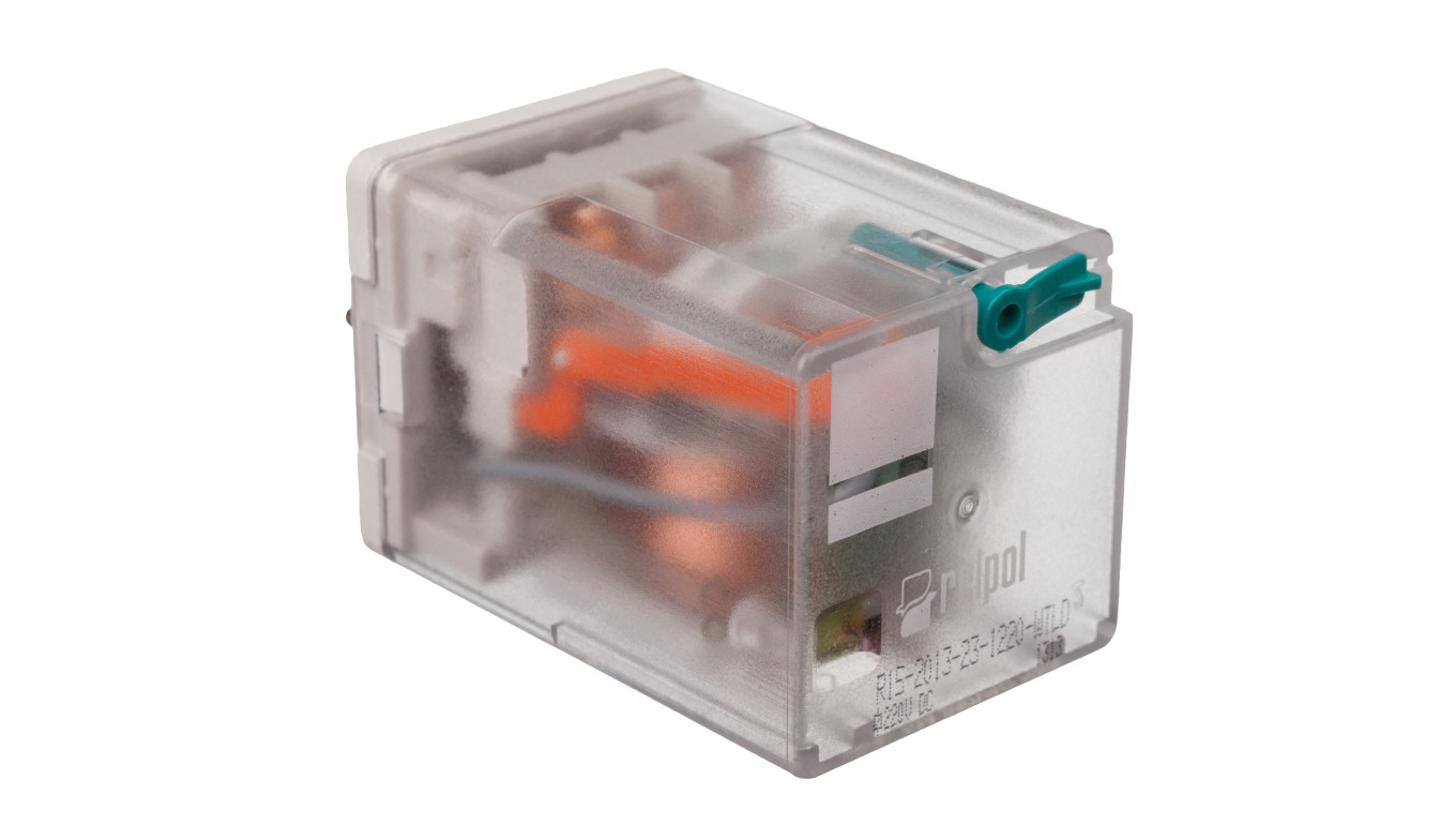 Przekaźnik przemysłowy 3P 220V DC AgNi R15-2013-23-1220-WTLD 804616