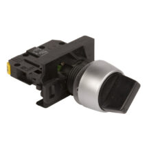 Przełącznik 2 położeniowy pokrętło 22mm czarny 1Z bez samopowrotu ST22-P.CZ-10.