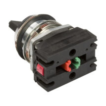 Przełącznik 2 położeniowy pokrętło 30mm czarny 1Z 1R bez samopowrotu W0-NEF30-P XY S