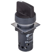 Przełącznik 3 położeniowy czarny 22mm 2Z bez samopowrotu XB7ND33