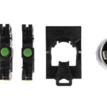 Przełącznik 3 położeniowy pokrętło 22mm czarny 2Z bez samopowrotu ST22-P3.CZ-20.