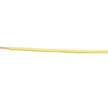 Przewód instalacyjny H05V-U (DY) 4 żółto-zielony /100m/