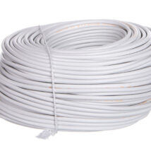 Przewód mieszkaniowy H03VV-F (OMY) 3×0,5 żo biały /100m/