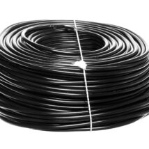 Przewód mieszkaniowy H03VV-F (OMY) 3×0,75 żo czarny /100m/