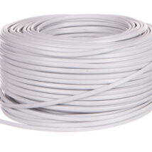 Przewód płaski H03VVH2-F (OMYp) 2×0,5 biały /100m/