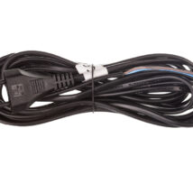 Przewód przyłączeniowy H03VVH2-F 2×0,75 5m czarny S19275