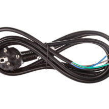 Przewód przyłączeniowy H05VV-F 3×0,75 2m czarny S18372