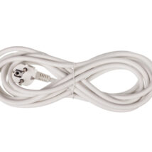 Przewód przyłączeniowy H05VV-F 3×1,5 5m biały S14325