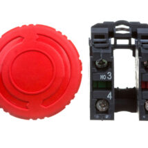 Przycisk bezpieczeństwa 22mm 1Z 1R IP66 przez obrót XB5AS8445