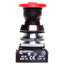 Przycisk bezpieczeństwa 30mm 0Z 2R IP66 przez pociągnięcie W0-NEF30-UDR 2Y C