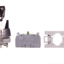 Przycisk pokrętny 2 położeniowy klucz 22mm 1Z bez samopowrotu SP22-SAV-10.