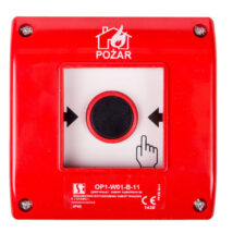 Przycisk ppoż. natynkowy 1Z 1R czerwony OP1-W01-B11