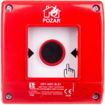 Przycisk ppoż. natynkowy 2Z 1R czerwony OP1-W01-B21