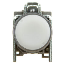 Przycisk sterowniczy 22mm biały 1Z 1R z samopowrotem z podświetleniem XB4BW3165