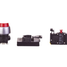 Przycisk sterowniczy 22mm czerwony 1R z samopowrotem ST22-WC-01.