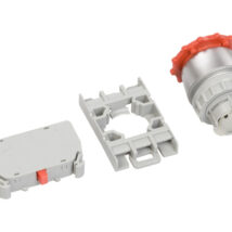 Przycisk sterowniczy 22mm czerwony bez samopowrotu 1R SP22-B-01